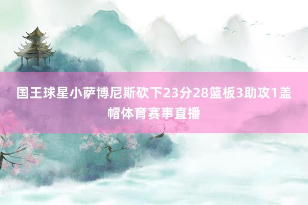 国王球星小萨博尼斯砍下23分28篮板3助攻1盖帽体育赛事直播