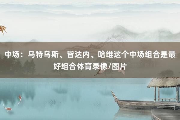 中场：马特乌斯、皆达内、哈维这个中场组合是最好组合体育录像/图片