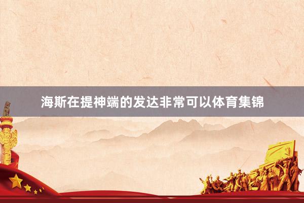 海斯在提神端的发达非常可以体育集锦