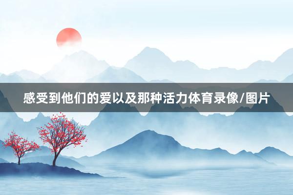 感受到他们的爱以及那种活力体育录像/图片