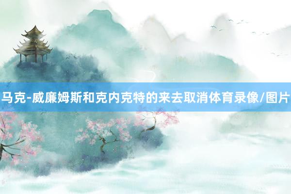 马克-威廉姆斯和克内克特的来去取消体育录像/图片