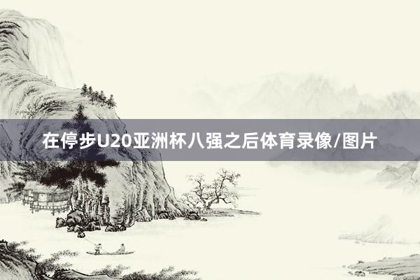 在停步U20亚洲杯八强之后体育录像/图片