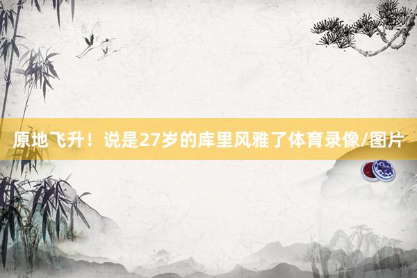 原地飞升！说是27岁的库里风雅了体育录像/图片