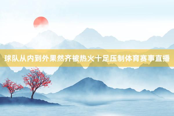 球队从内到外果然齐被热火十足压制体育赛事直播