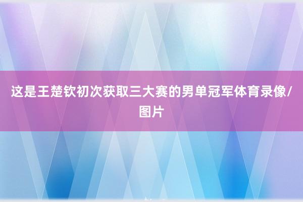 这是王楚钦初次获取三大赛的男单冠军体育录像/图片